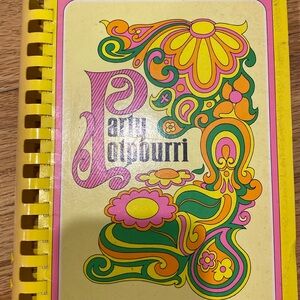 Vtg. Party Potpurri Cookbook